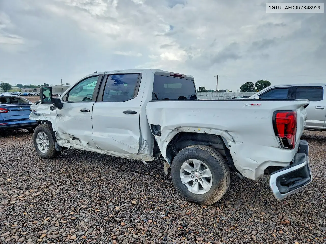 2024 GMC 1500 VIN: 1GTUUAED0RZ348929 Lot: 61575866
