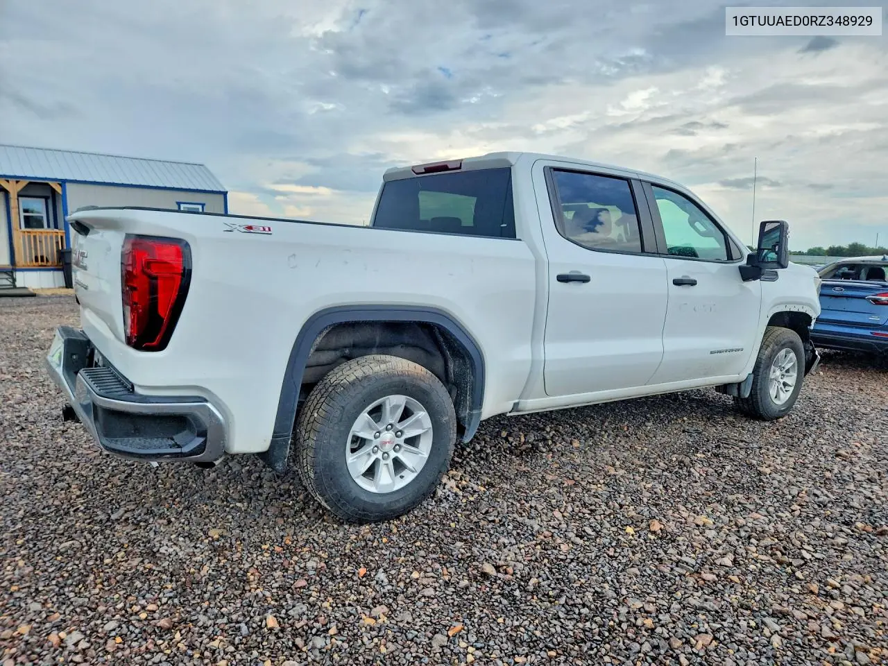 2024 GMC 1500 VIN: 1GTUUAED0RZ348929 Lot: 61575866