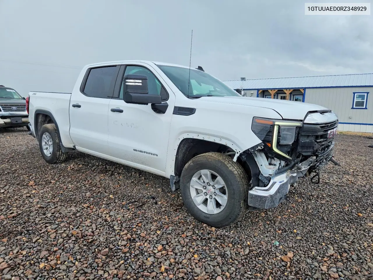 2024 GMC 1500 VIN: 1GTUUAED0RZ348929 Lot: 61575866
