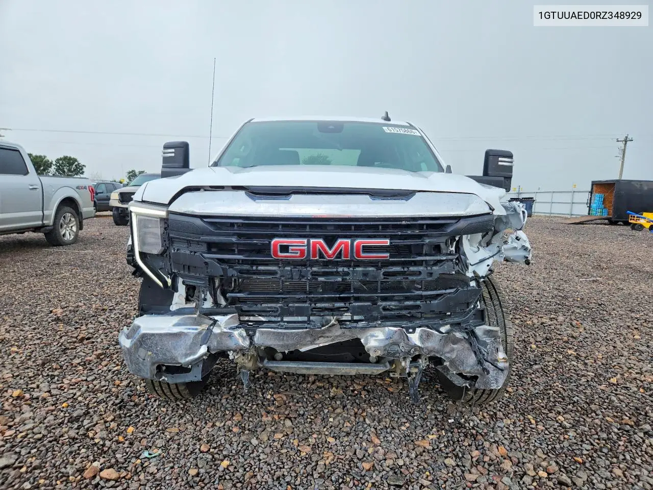 2024 GMC 1500 VIN: 1GTUUAED0RZ348929 Lot: 61575866