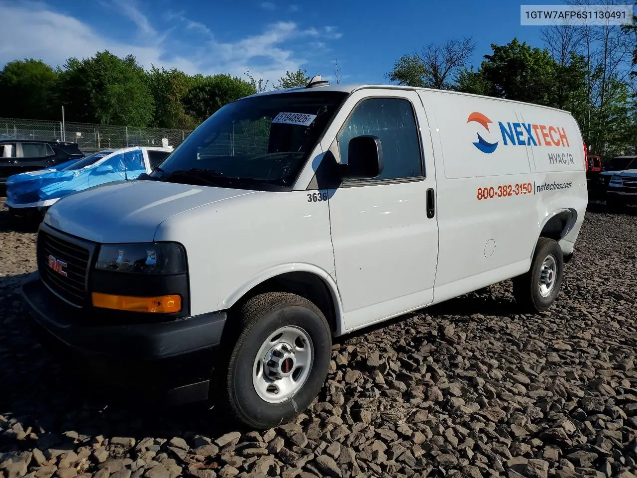 2025 GMC Savana G2500 VIN: 1GTW7AFP6S1130491 Lot: 51948926