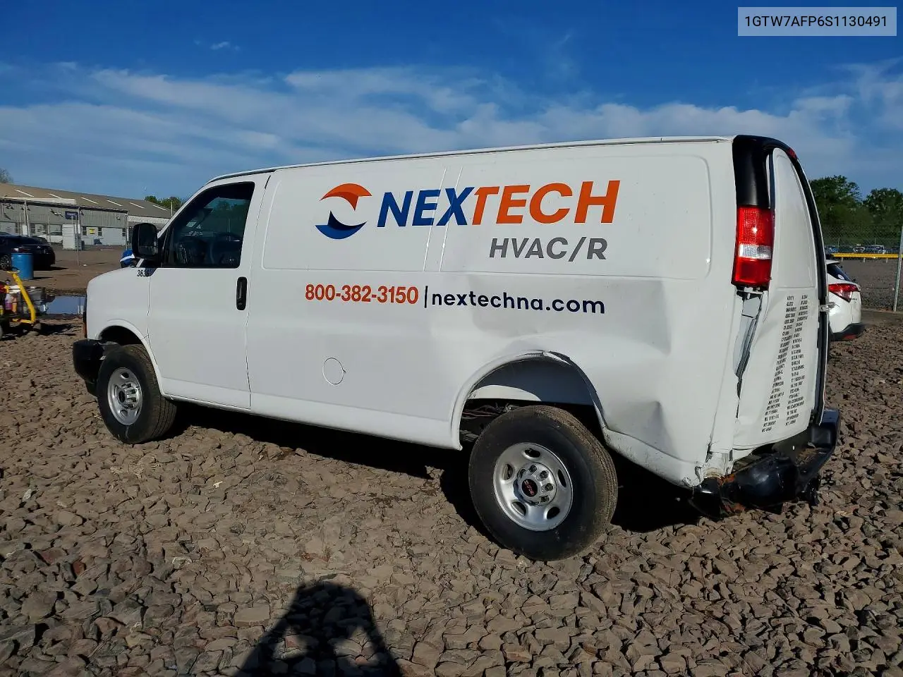 2025 GMC Savana G2500 VIN: 1GTW7AFP6S1130491 Lot: 51948926