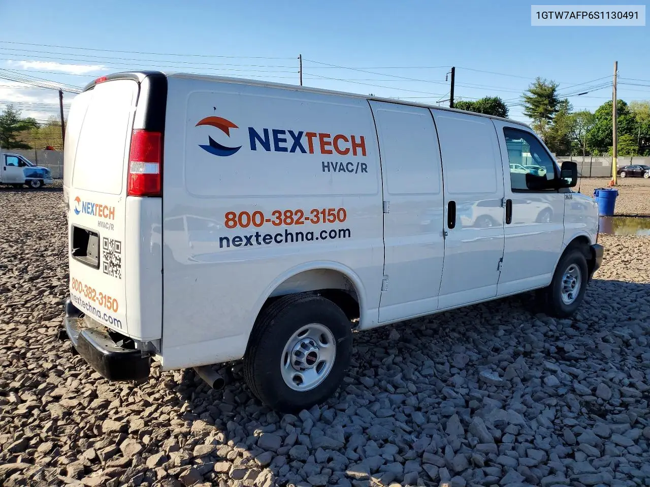 2025 GMC Savana G2500 VIN: 1GTW7AFP6S1130491 Lot: 51948926