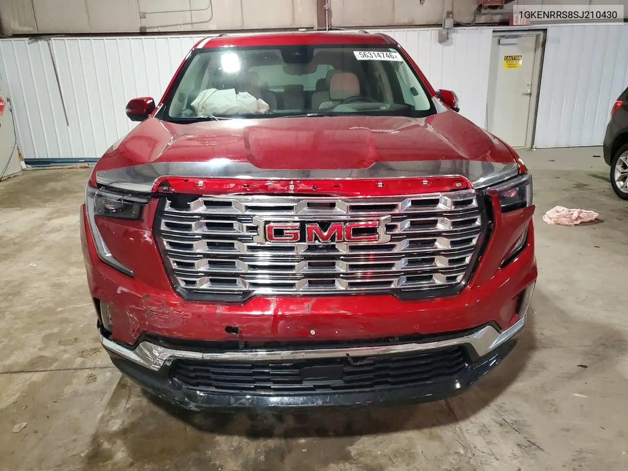 2025 GMC Acadia Denali VIN: 1GKENRRS8SJ210430 Lot: 56314746
