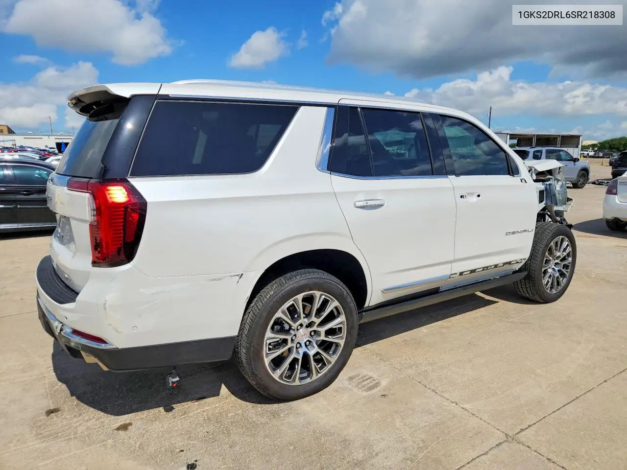 2025 GMC Yukon Denali VIN: 1GKS2DRL6SR218308 Lot: 56419206