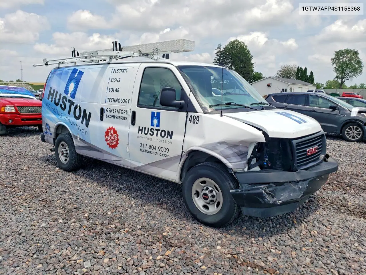 2025 GMC Savana G2500 VIN: 1GTW7AFP4S1158368 Lot: 56486756