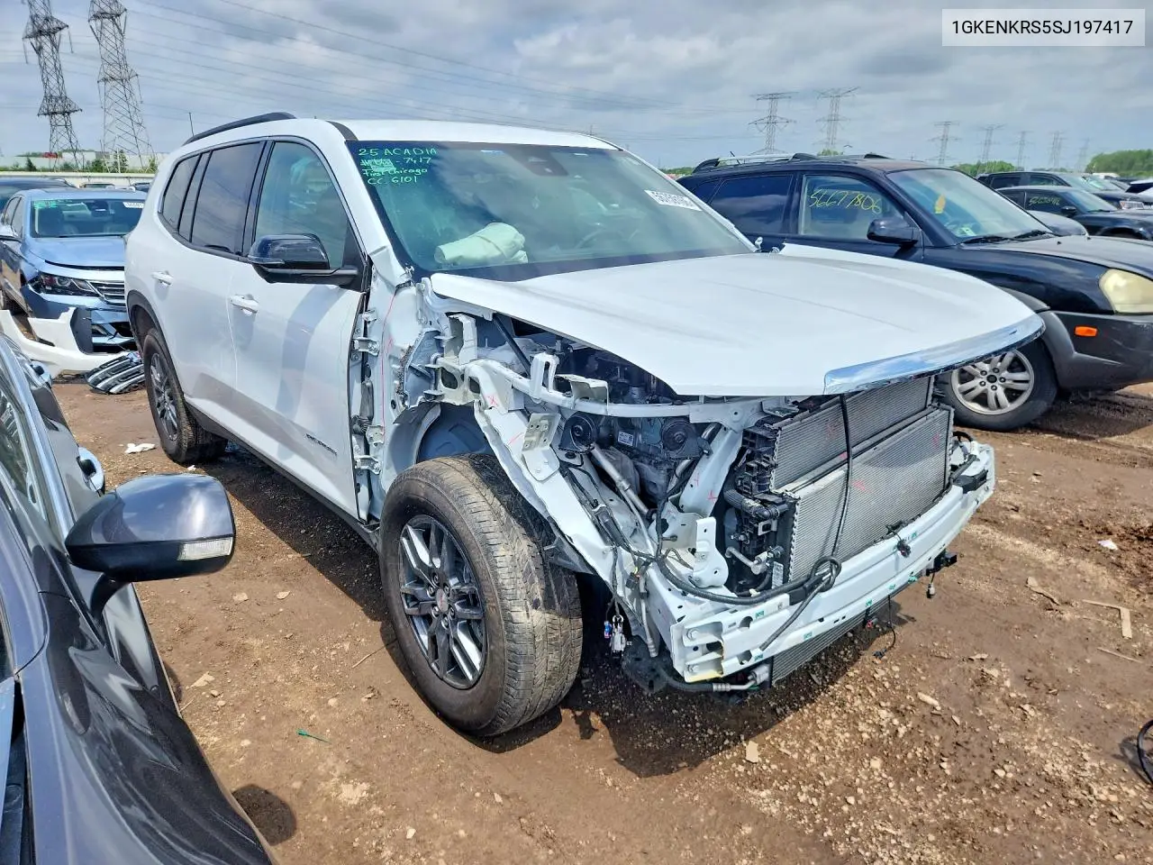 2025 GMC Acadia Elevation VIN: 1GKENKRS5SJ197417 Lot: 56759166