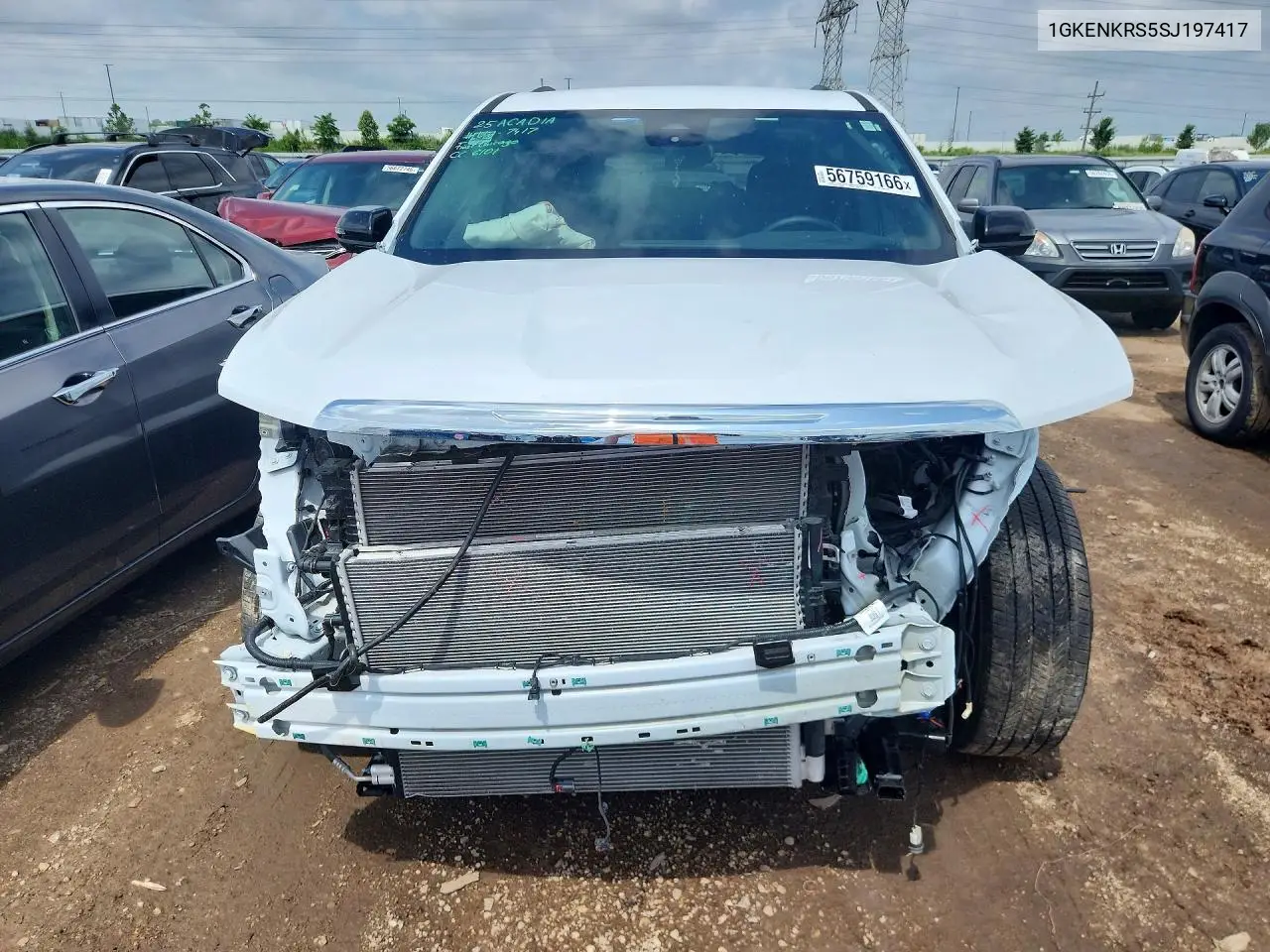 2025 GMC Acadia Elevation VIN: 1GKENKRS5SJ197417 Lot: 56759166