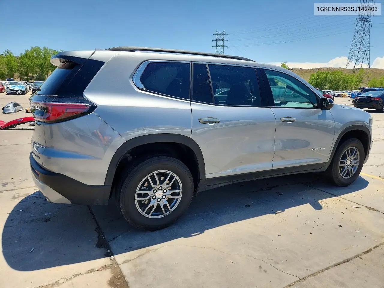 2025 GMC Acadia Elevation VIN: 1GKENNRS3SJ142403 Lot: 57347776