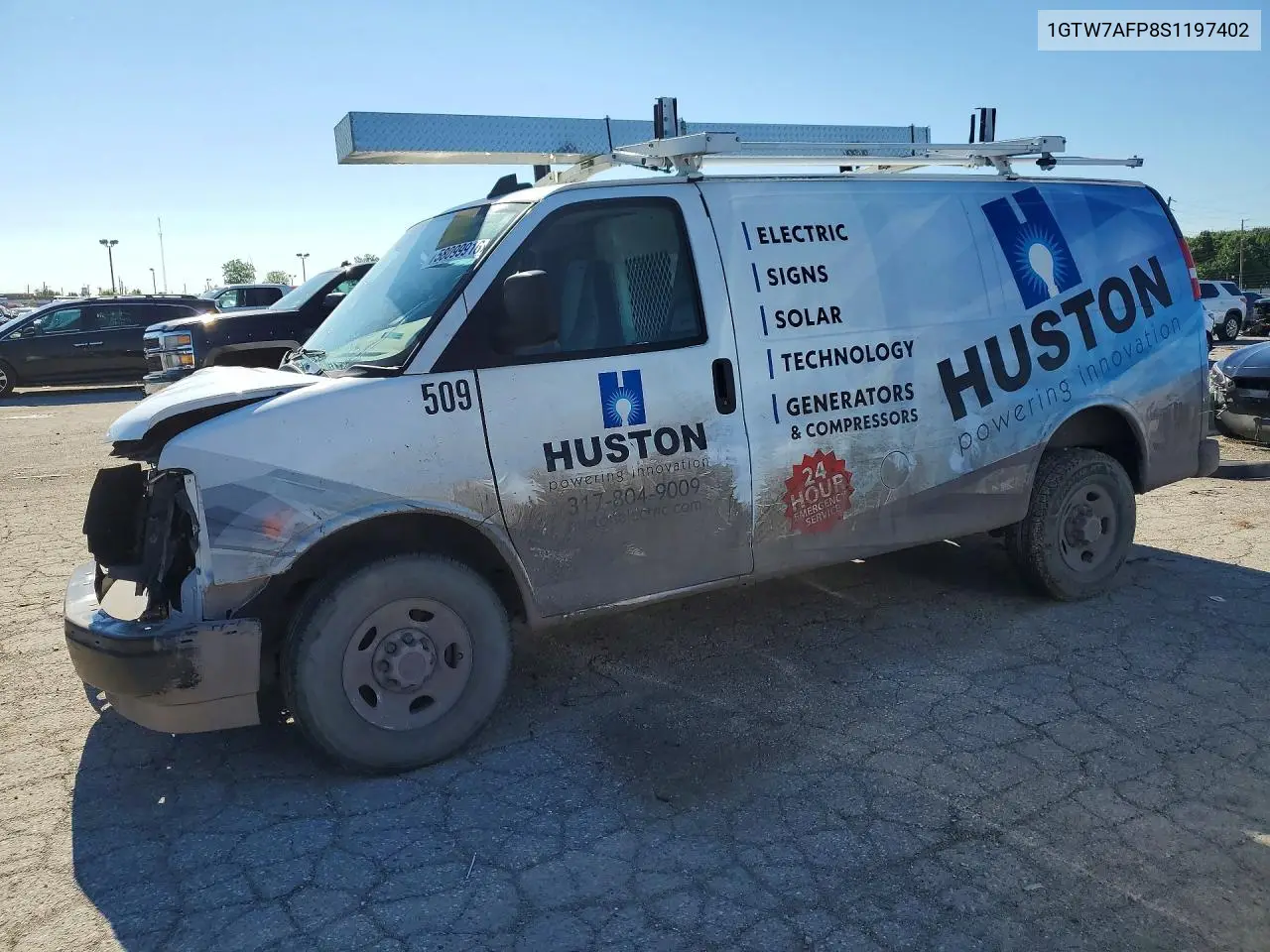 2025 GMC Savana G2500 VIN: 1GTW7AFP8S1197402 Lot: 58099916