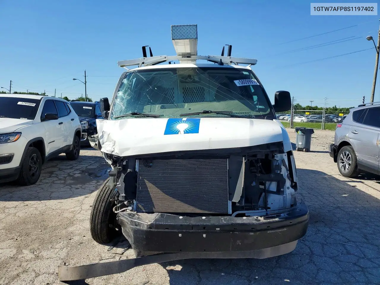 2025 GMC Savana G2500 VIN: 1GTW7AFP8S1197402 Lot: 58099916