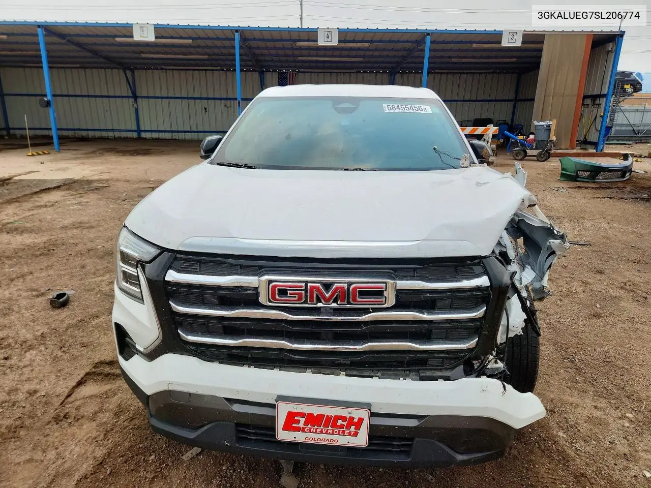 2025 GMC Terrain Elevation VIN: 3GKALUEG7SL206774 Lot: 58455456