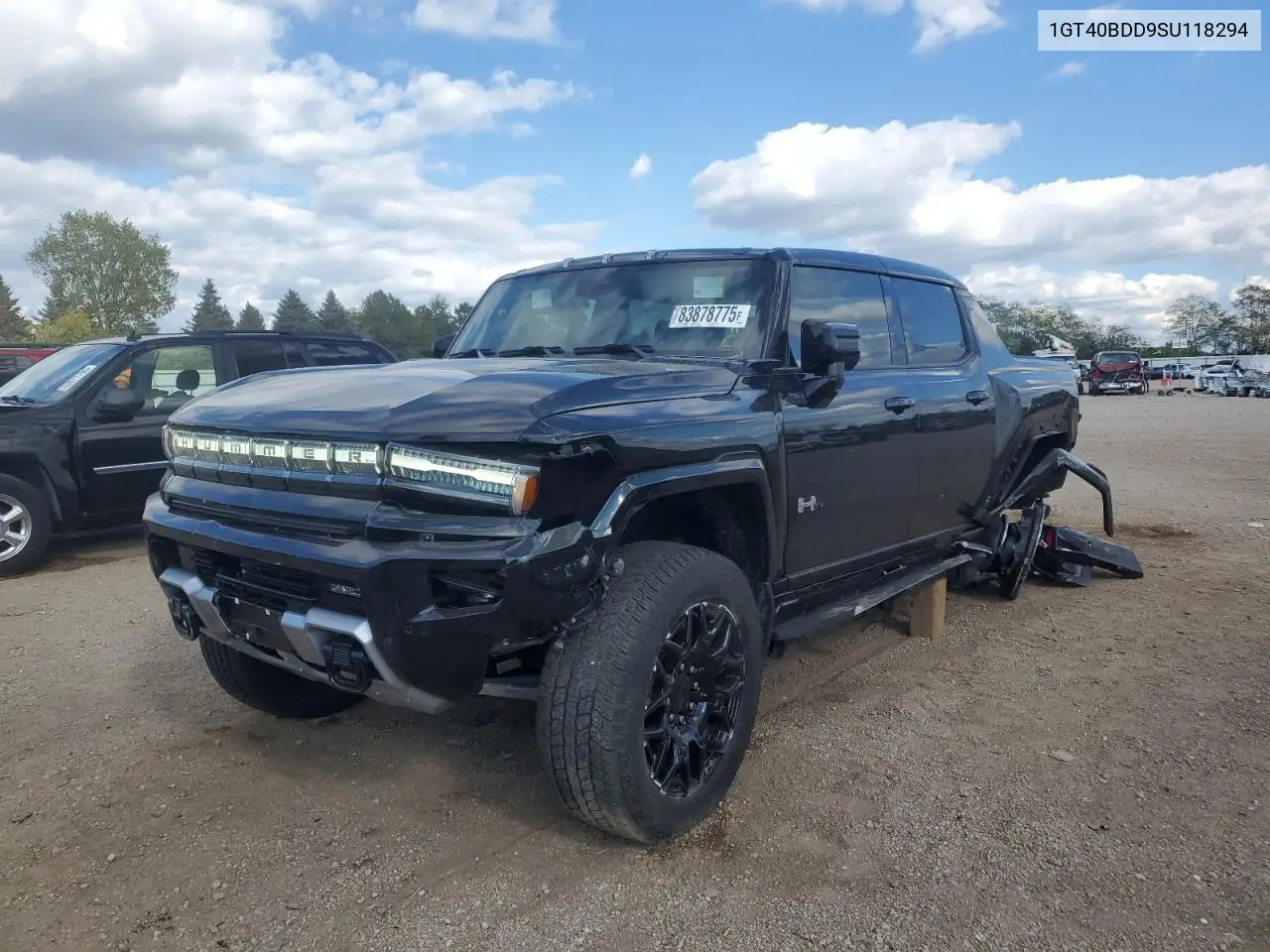 1GT40BDD9SU118294 2025 GMC Hummer Pickup 2X
