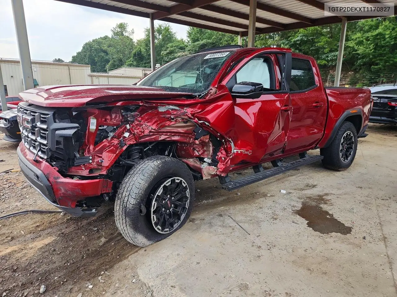 2026 GMC Canyon At4 VIN: 1GTP2DEKXT1170827 Lot: 58837266