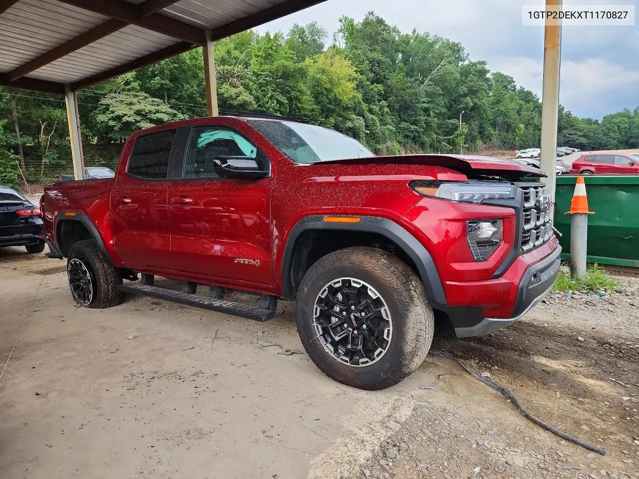 2026 GMC Canyon At4 VIN: 1GTP2DEKXT1170827 Lot: 58837266