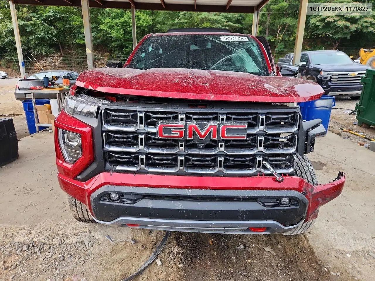 2026 GMC Canyon At4 VIN: 1GTP2DEKXT1170827 Lot: 58837266