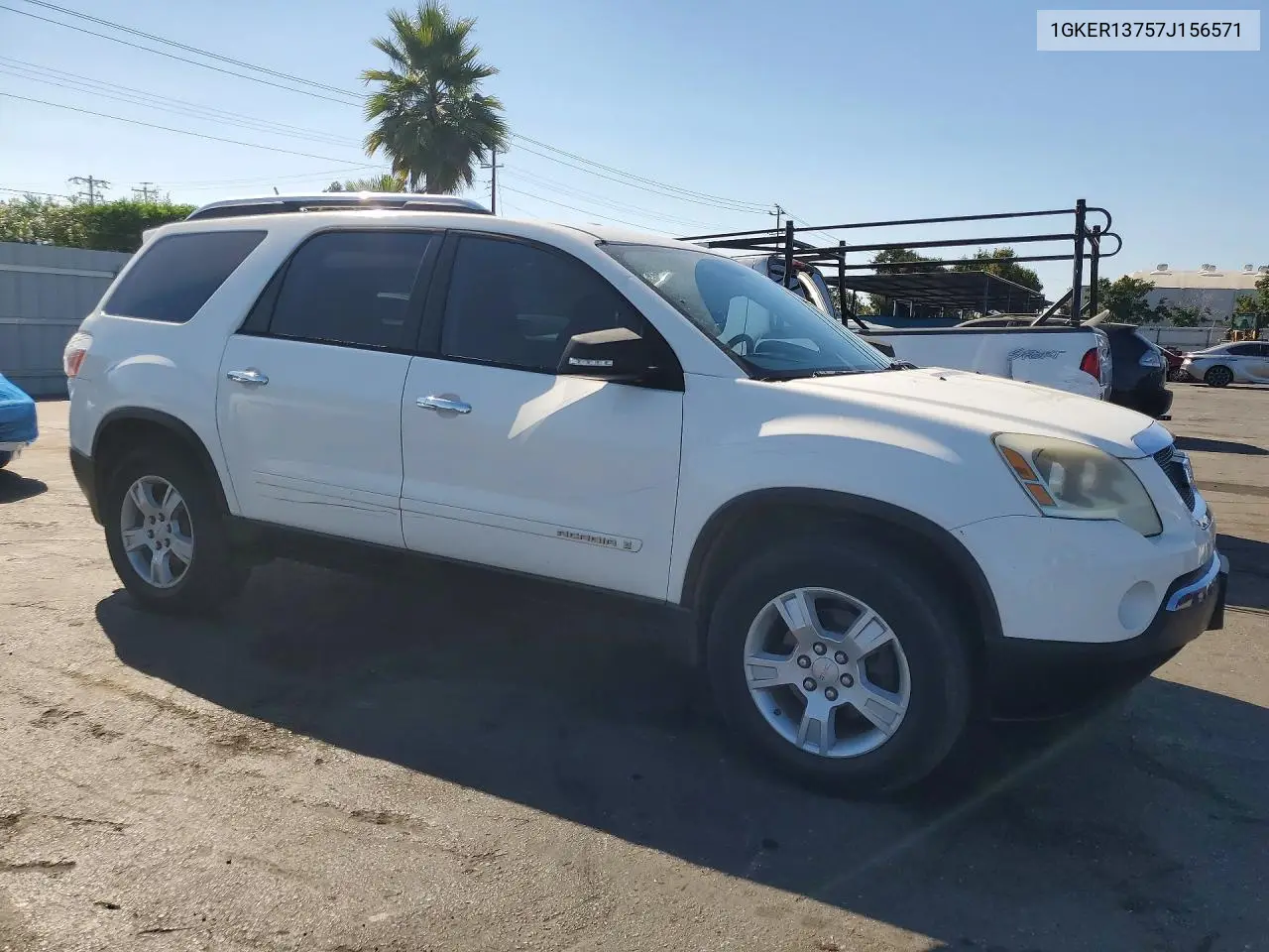 2007 GMC Acadia Sle VIN: 1GKER13757J156571 Lot: 58783506