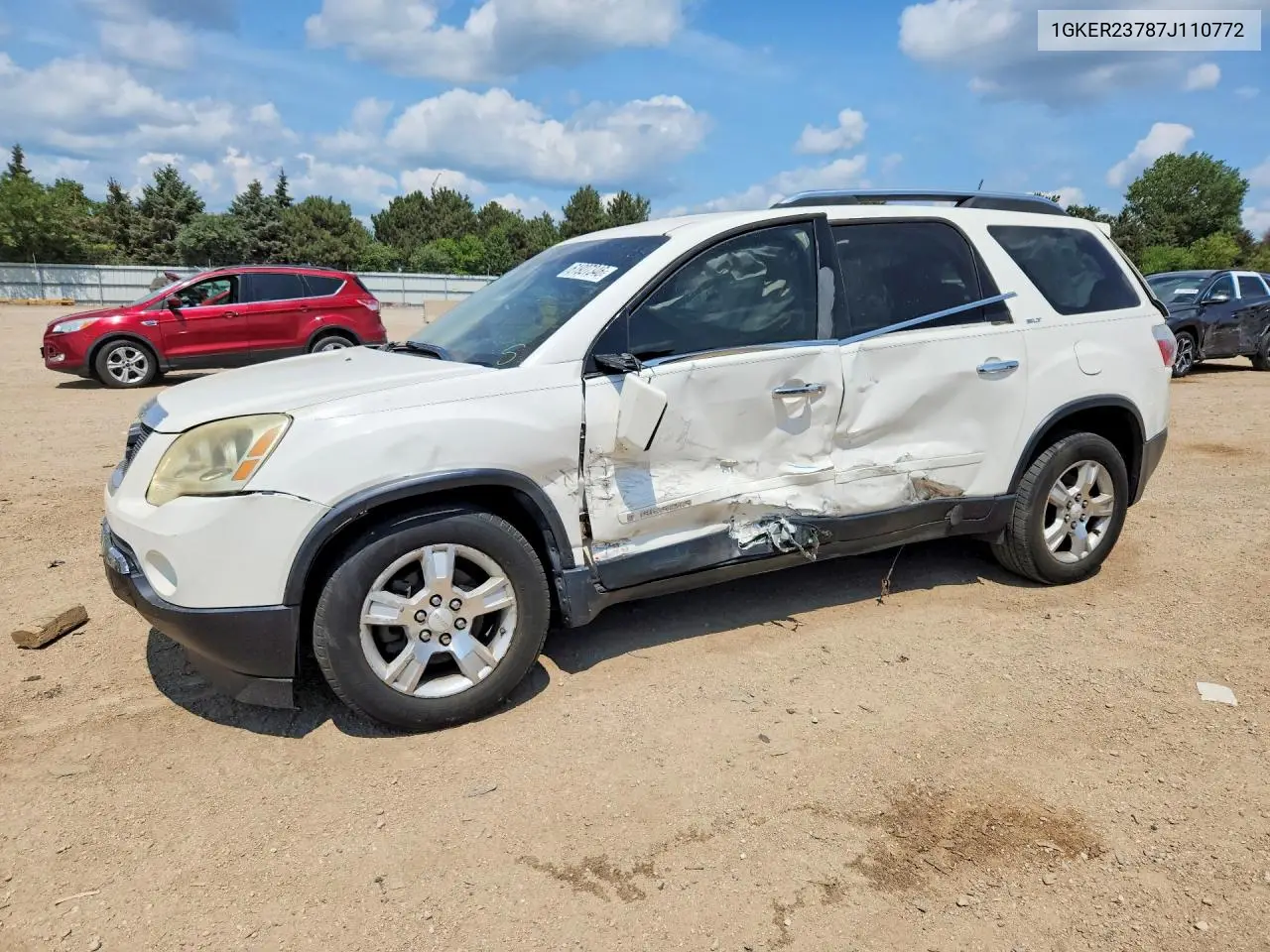 2007 GMC Acadia Slt-1 VIN: 1GKER23787J110772 Lot: 61927346