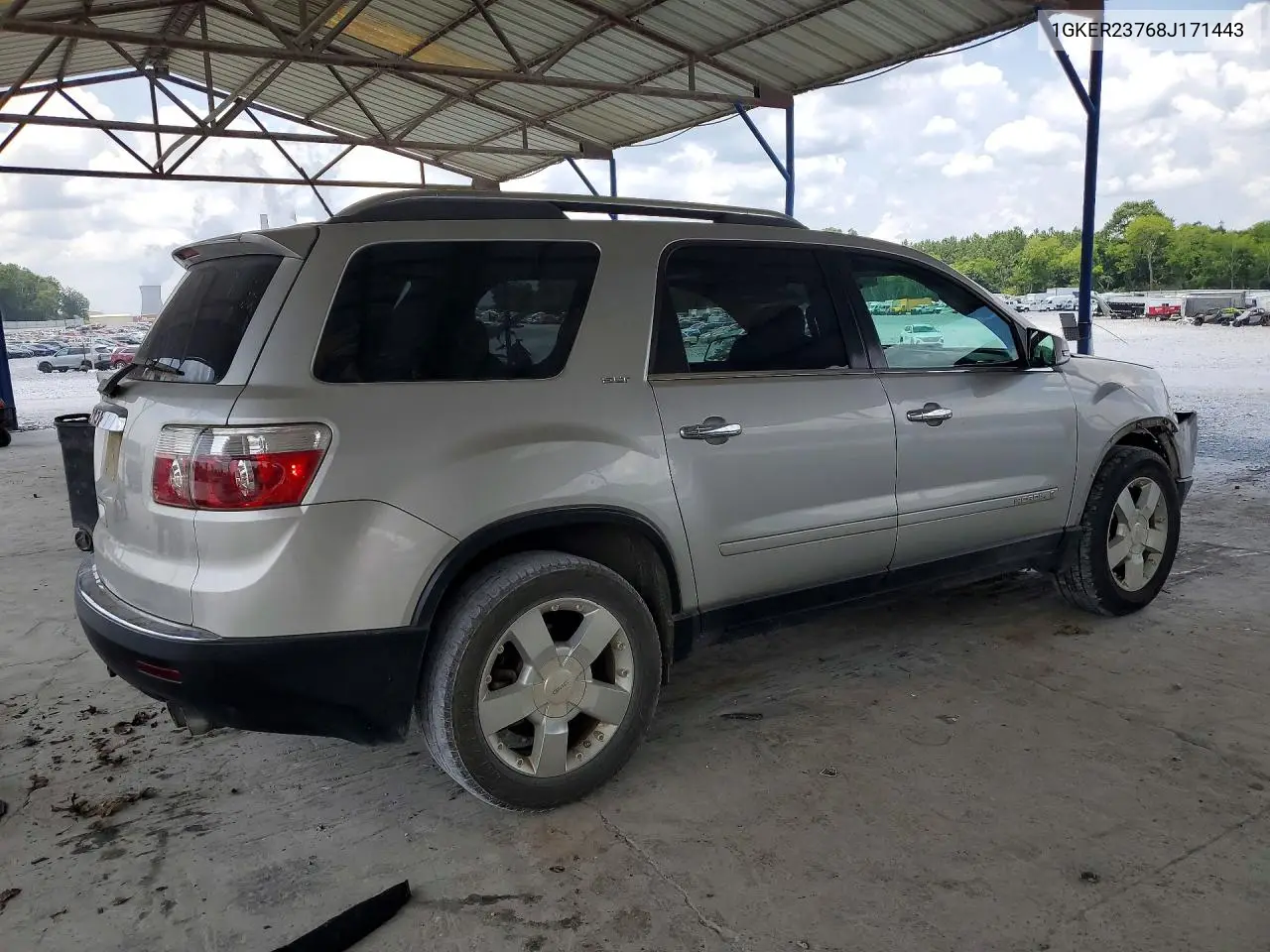 2008 GMC Acadia Slt-1 VIN: 1GKER23768J171443 Lot: 59549216