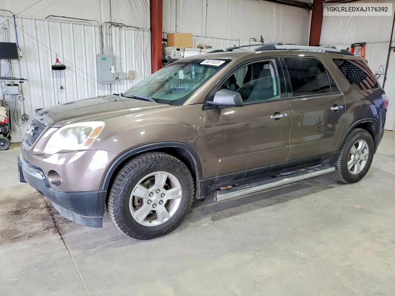2010 GMC Acadia Sle VIN: 1GKLRLEDXAJ176392 Lot: 56879026
