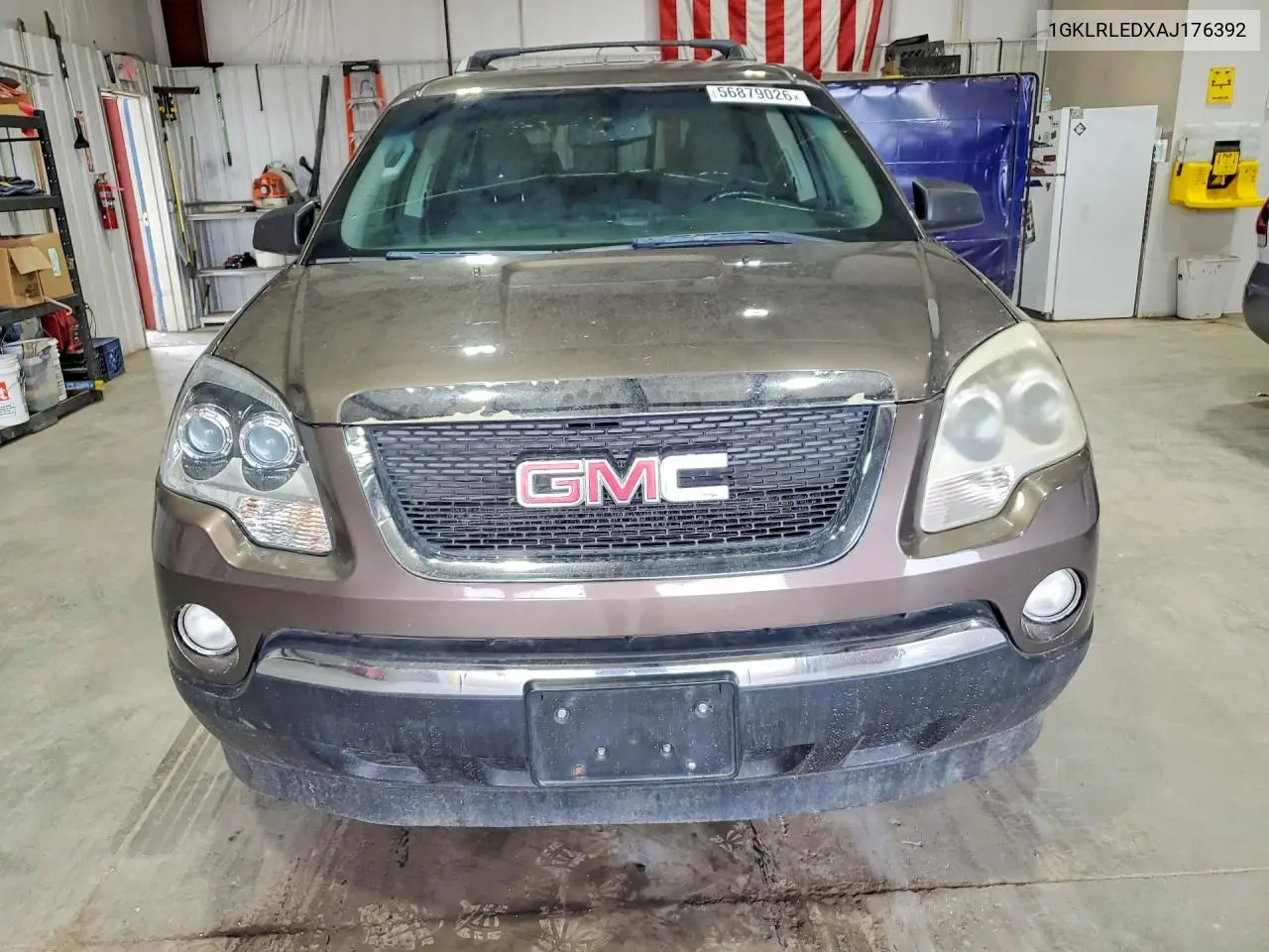 2010 GMC Acadia Sle VIN: 1GKLRLEDXAJ176392 Lot: 56879026
