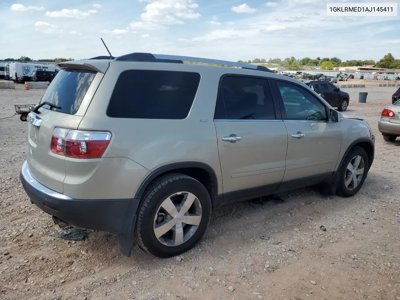 1GKLRMED1AJ145411 2010 GMC Acadia Slt-1