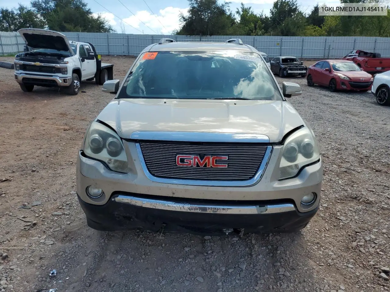 1GKLRMED1AJ145411 2010 GMC Acadia Slt-1