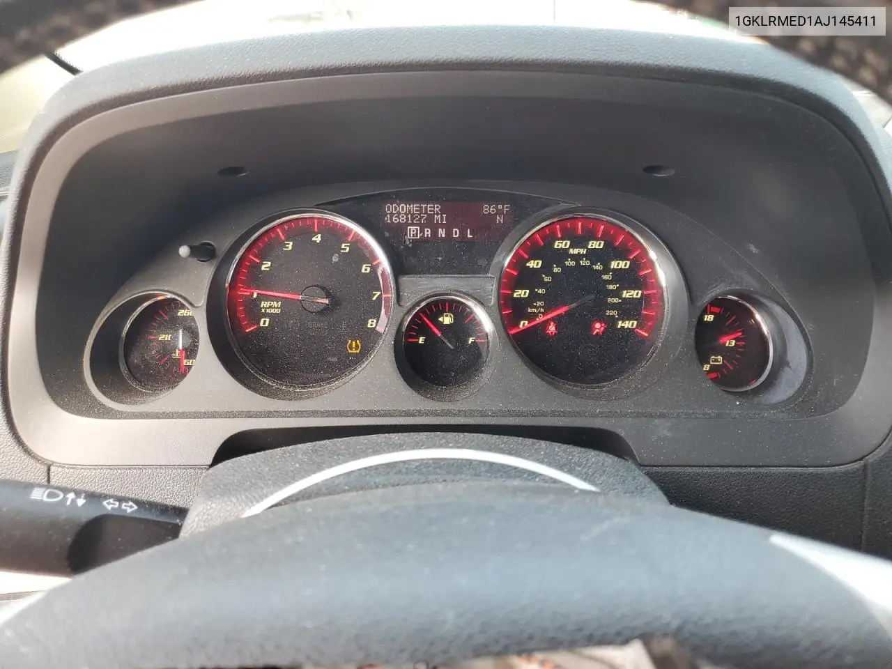 1GKLRMED1AJ145411 2010 GMC Acadia Slt-1