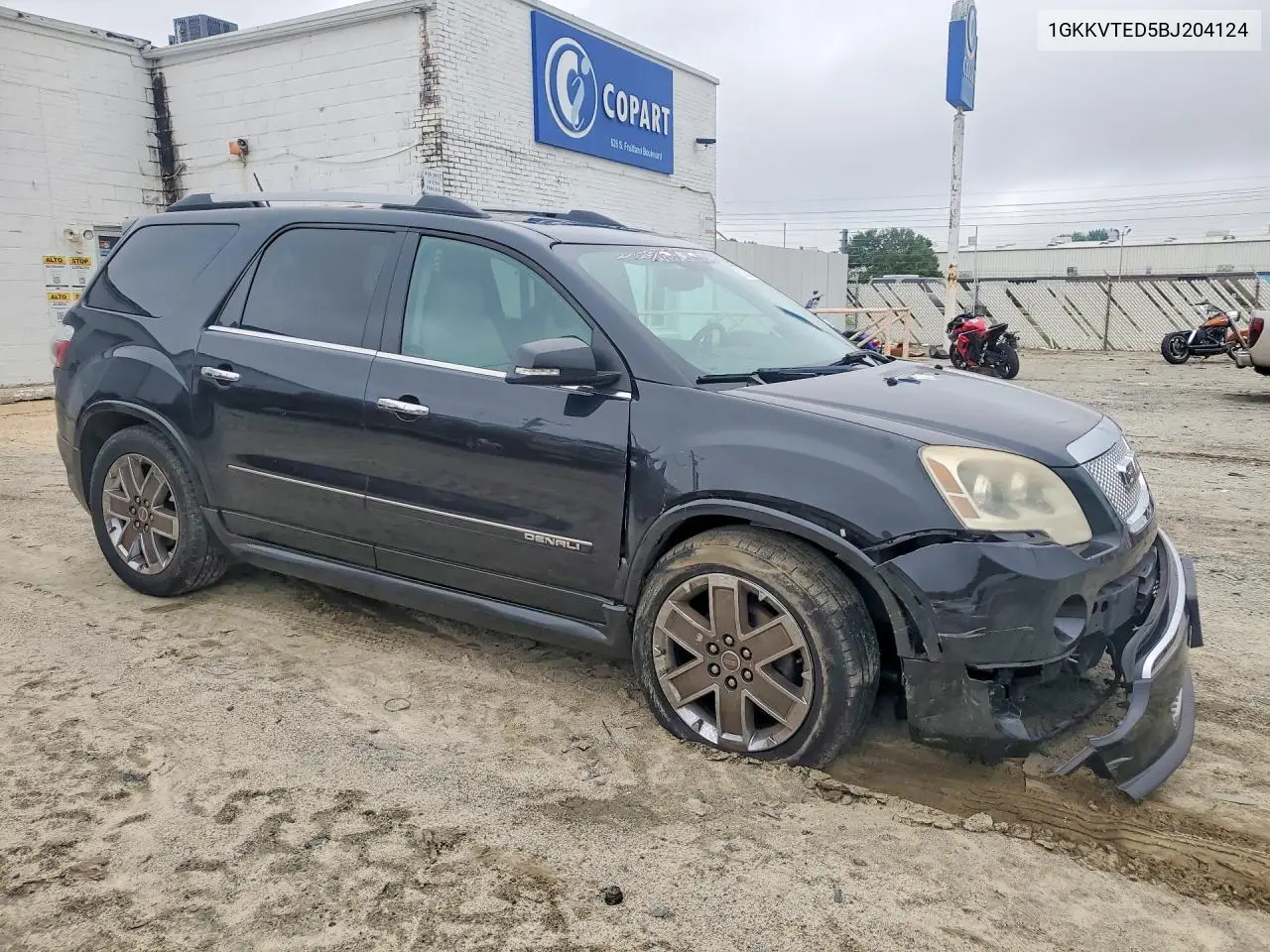 2011 GMC Acadia Denali VIN: 1GKKVTED5BJ204124 Lot: 60135166