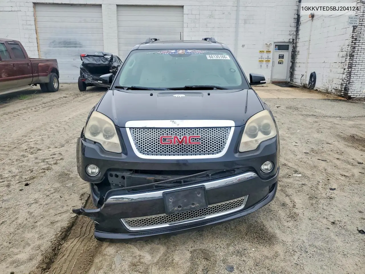 2011 GMC Acadia Denali VIN: 1GKKVTED5BJ204124 Lot: 60135166