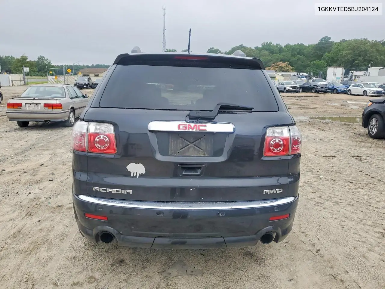 2011 GMC Acadia Denali VIN: 1GKKVTED5BJ204124 Lot: 60135166