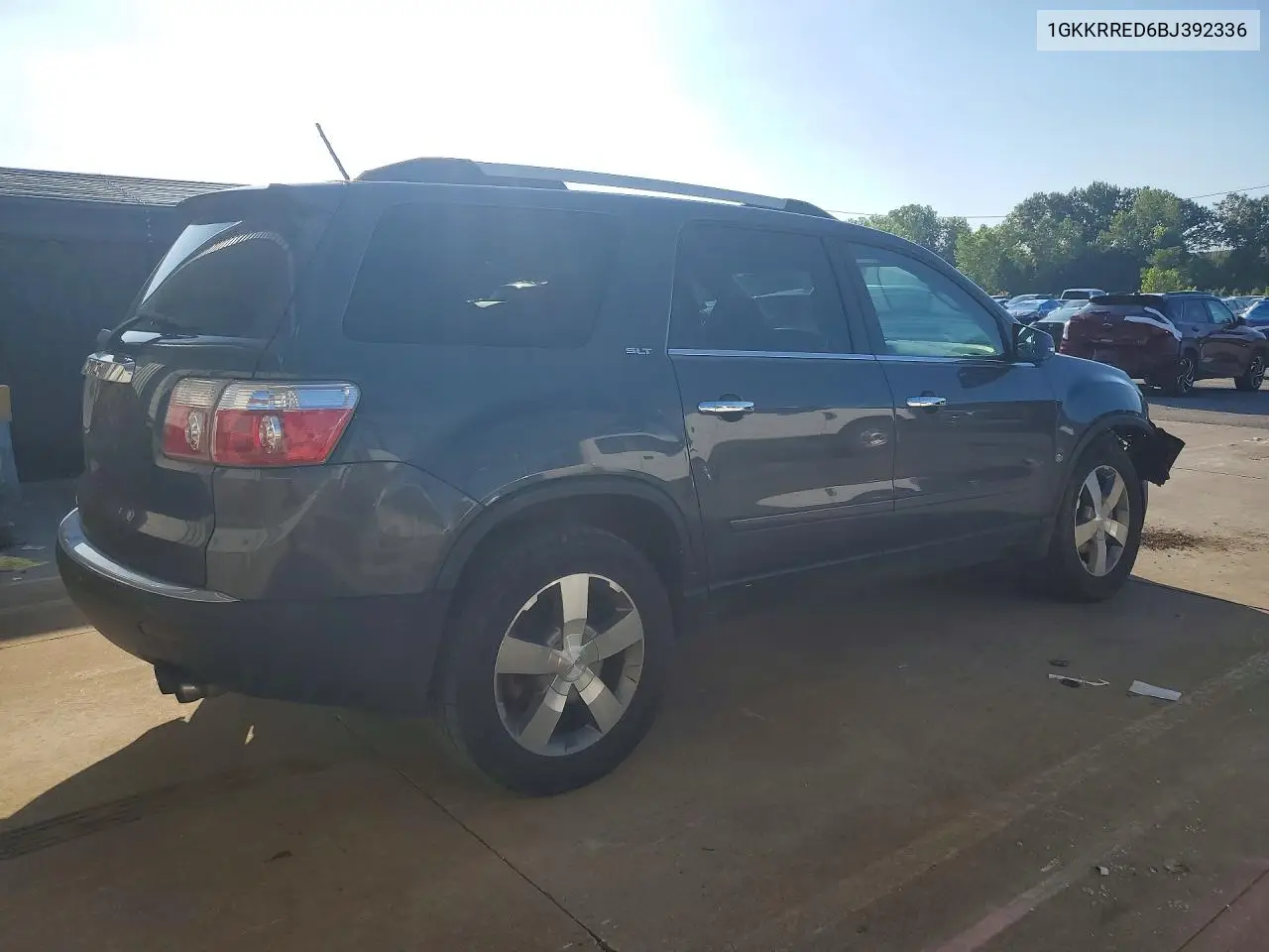 2011 GMC Acadia Slt-1 VIN: 1GKKRRED6BJ392336 Lot: 61171246