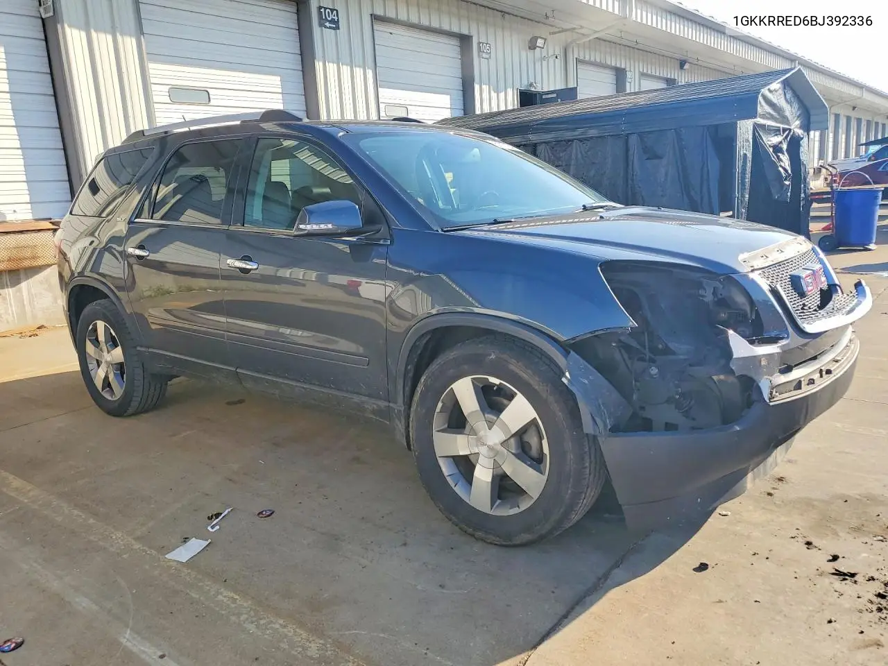 2011 GMC Acadia Slt-1 VIN: 1GKKRRED6BJ392336 Lot: 61171246