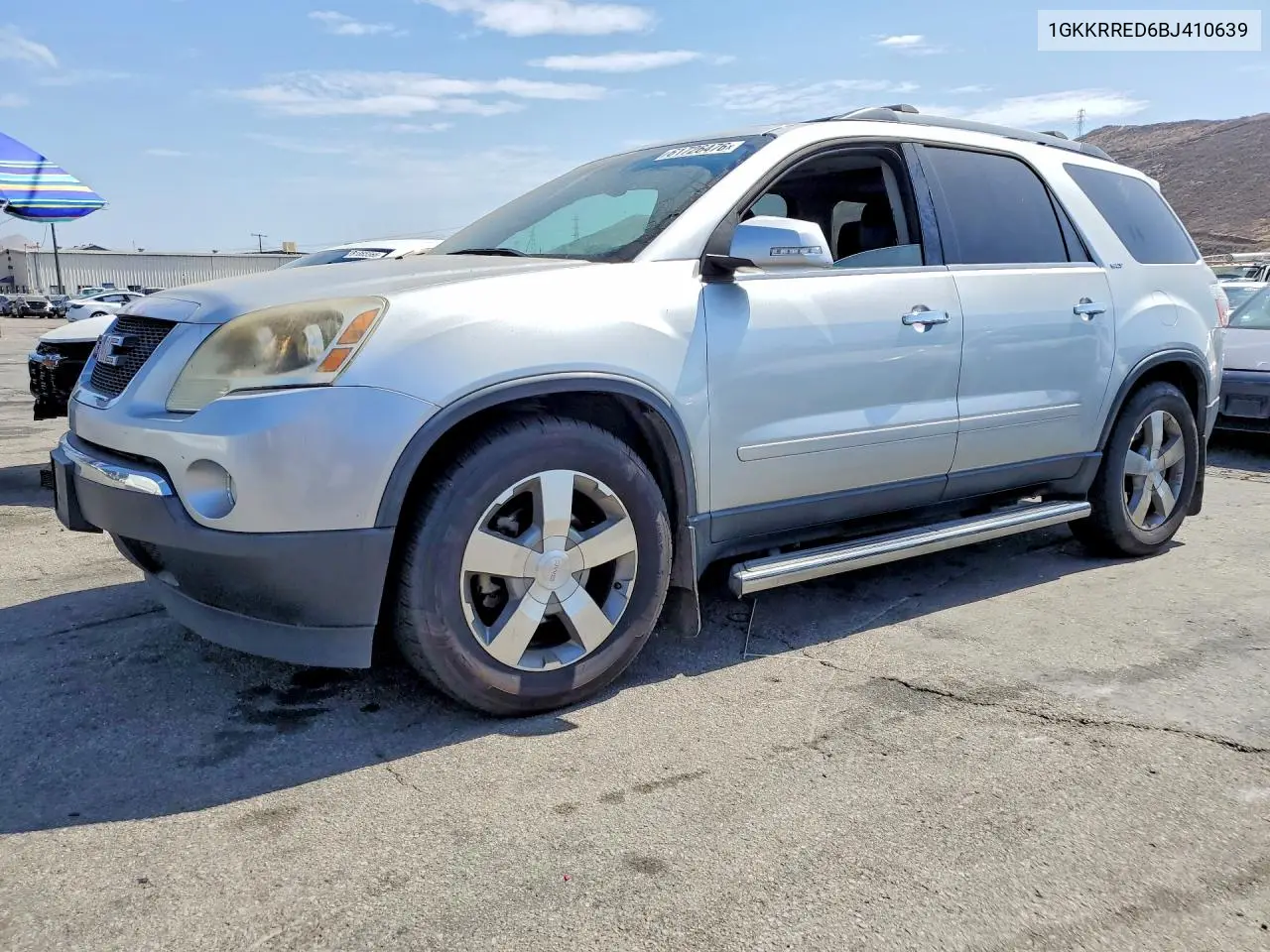 2011 GMC Acadia Slt-1 VIN: 1GKKRRED6BJ410639 Lot: 61726476
