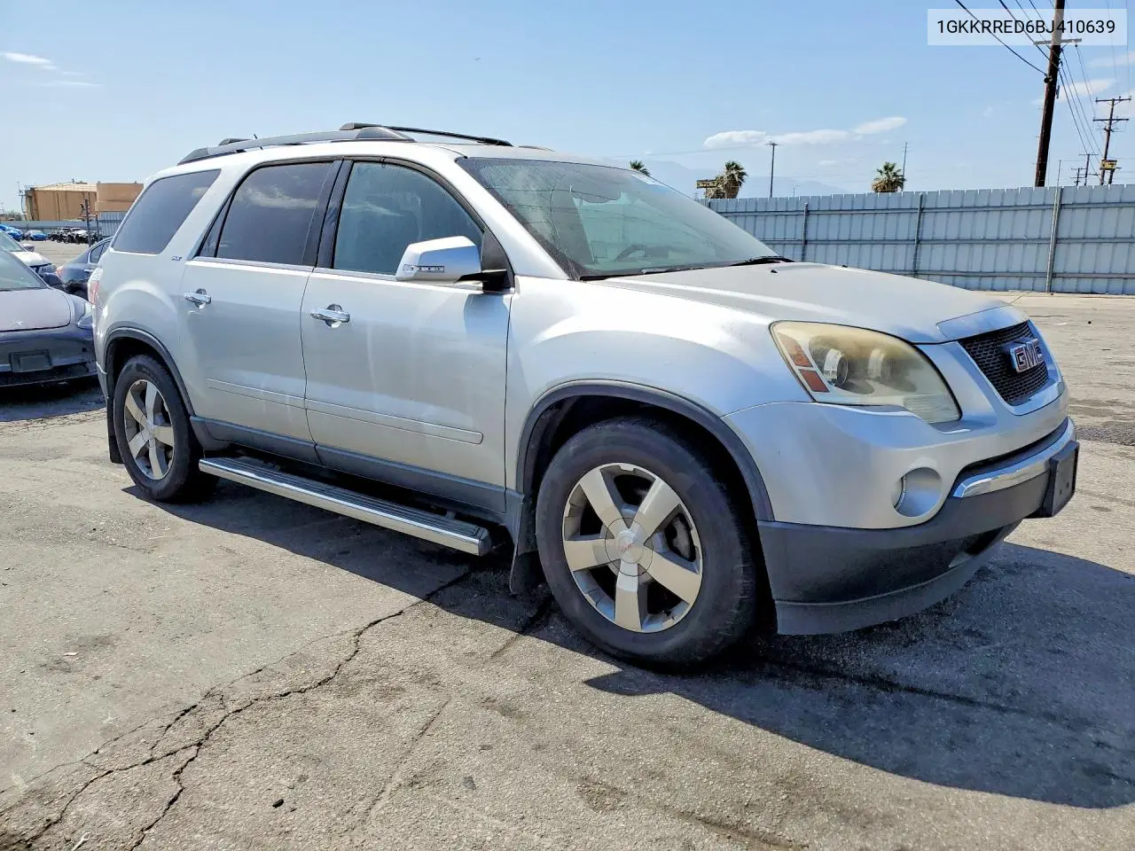 2011 GMC Acadia Slt-1 VIN: 1GKKRRED6BJ410639 Lot: 61726476