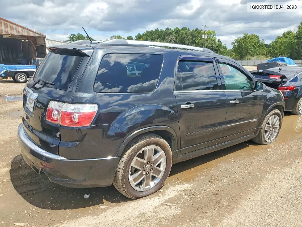 2011 GMC Acadia Denali VIN: 1GKKRTED1BJ412893 Lot: 62353946