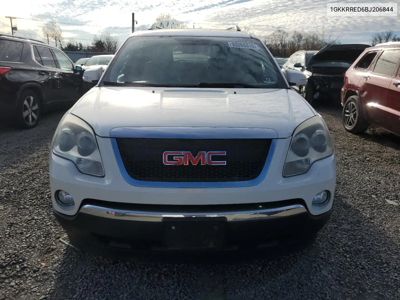 1GKKRRED6BJ206844 2011 GMC Acadia Slt-1