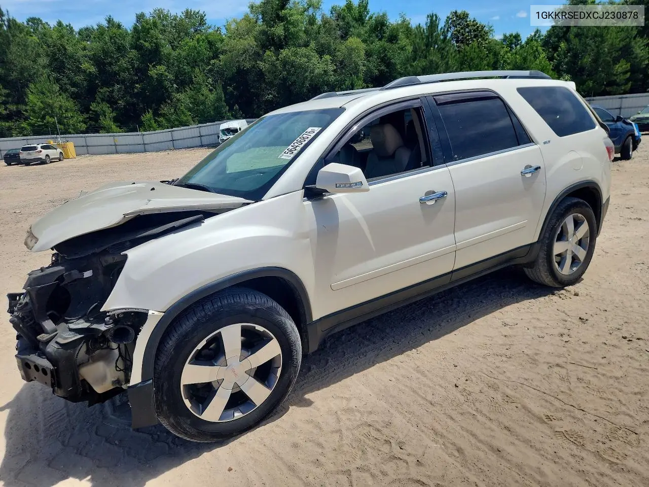 2012 GMC Acadia Slt-2 VIN: 1GKKRSEDXCJ230878 Lot: 56436876