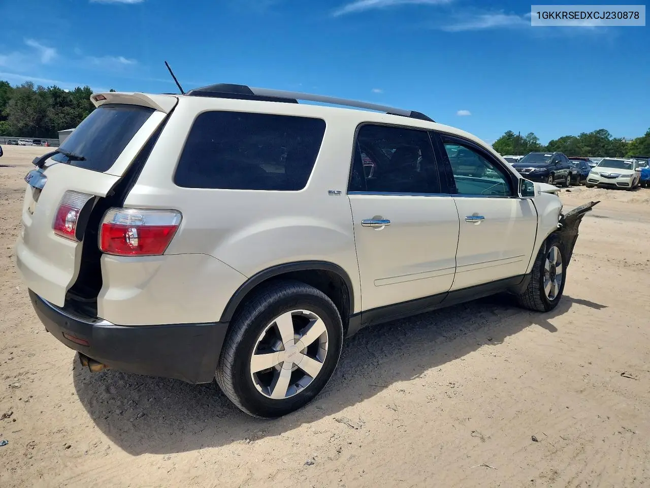 2012 GMC Acadia Slt-2 VIN: 1GKKRSEDXCJ230878 Lot: 56436876