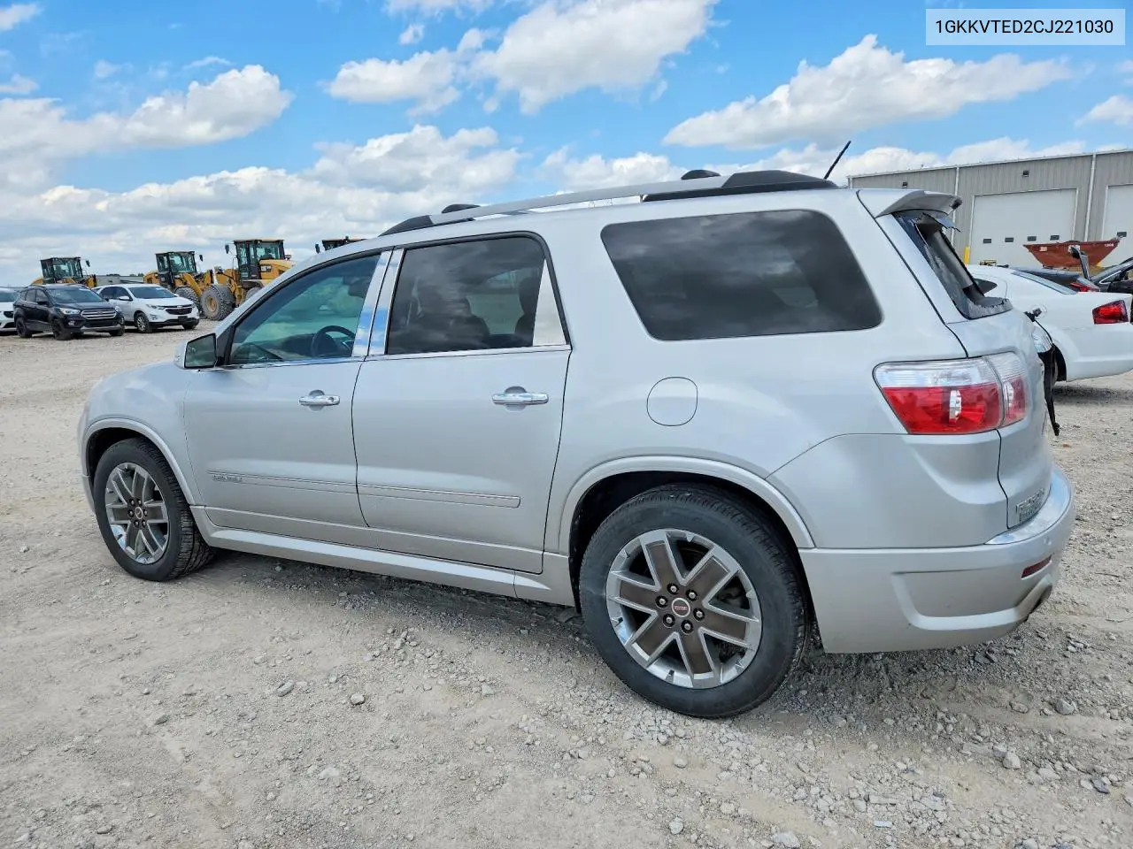 2012 GMC Acadia Denali VIN: 1GKKVTED2CJ221030 Lot: 56950656