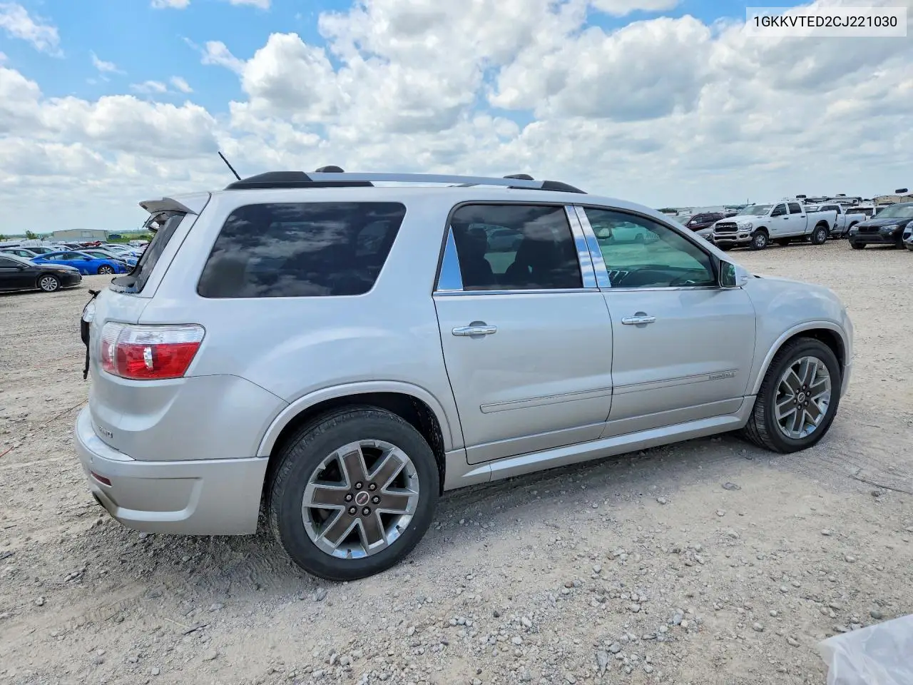 2012 GMC Acadia Denali VIN: 1GKKVTED2CJ221030 Lot: 56950656