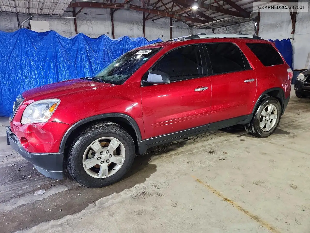 2012 GMC Acadia Sle VIN: 1GKKRNED3CJ337501 Lot: 57297556
