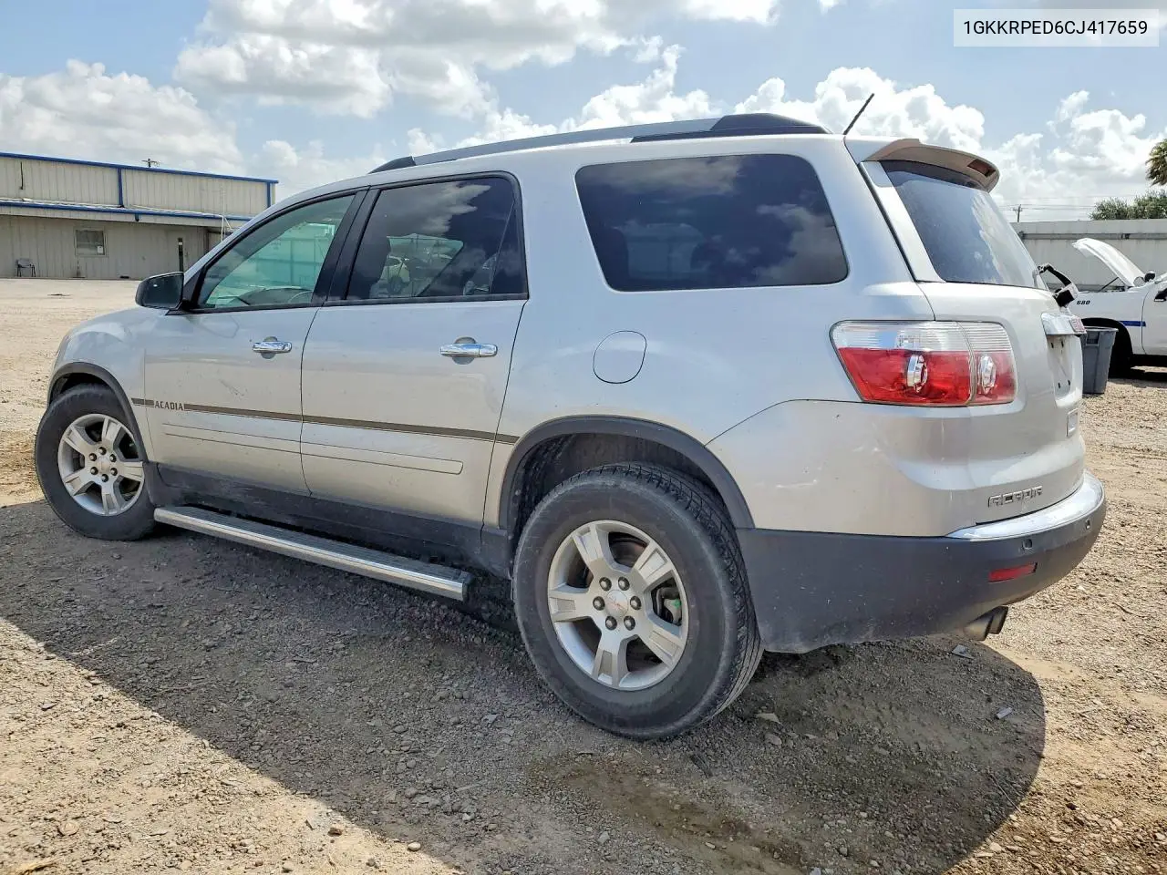 2012 GMC Acadia Sle VIN: 1GKKRPED6CJ417659 Lot: 59278916