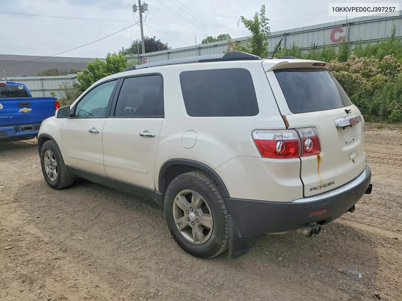 2012 GMC Acadia Sle VIN: 1GKKVPED0CJ397257 Lot: 61628406