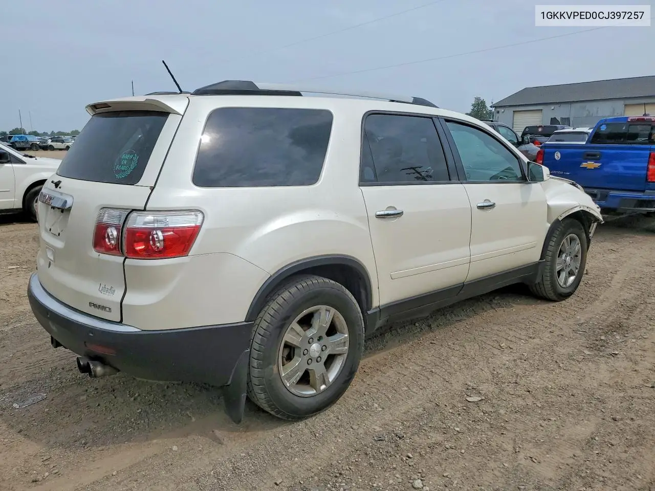 2012 GMC Acadia Sle VIN: 1GKKVPED0CJ397257 Lot: 61628406