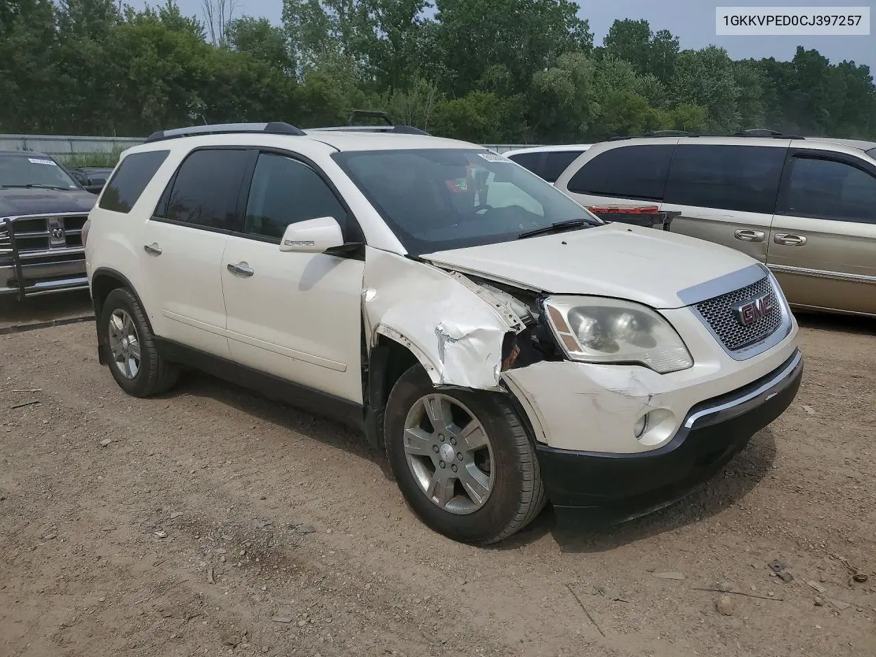 2012 GMC Acadia Sle VIN: 1GKKVPED0CJ397257 Lot: 61628406