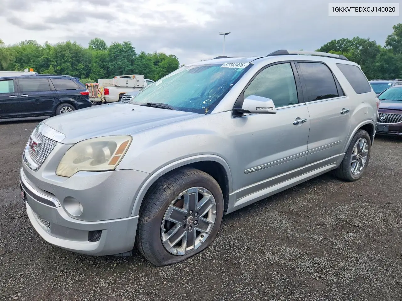 2012 GMC Acadia Denali VIN: 1GKKVTEDXCJ140020 Lot: 62283496