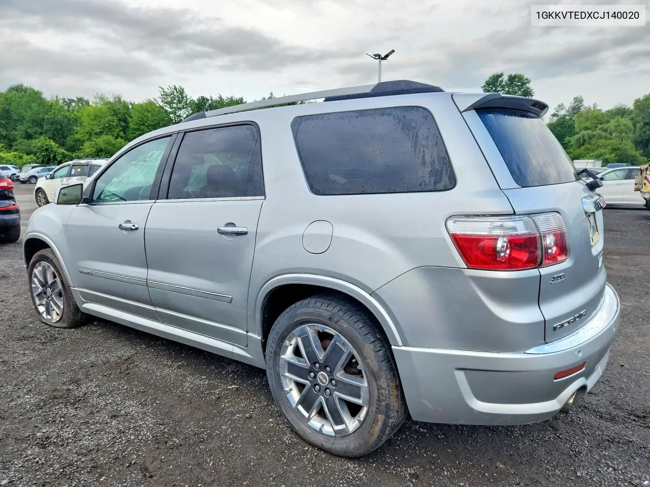 2012 GMC Acadia Denali VIN: 1GKKVTEDXCJ140020 Lot: 62283496