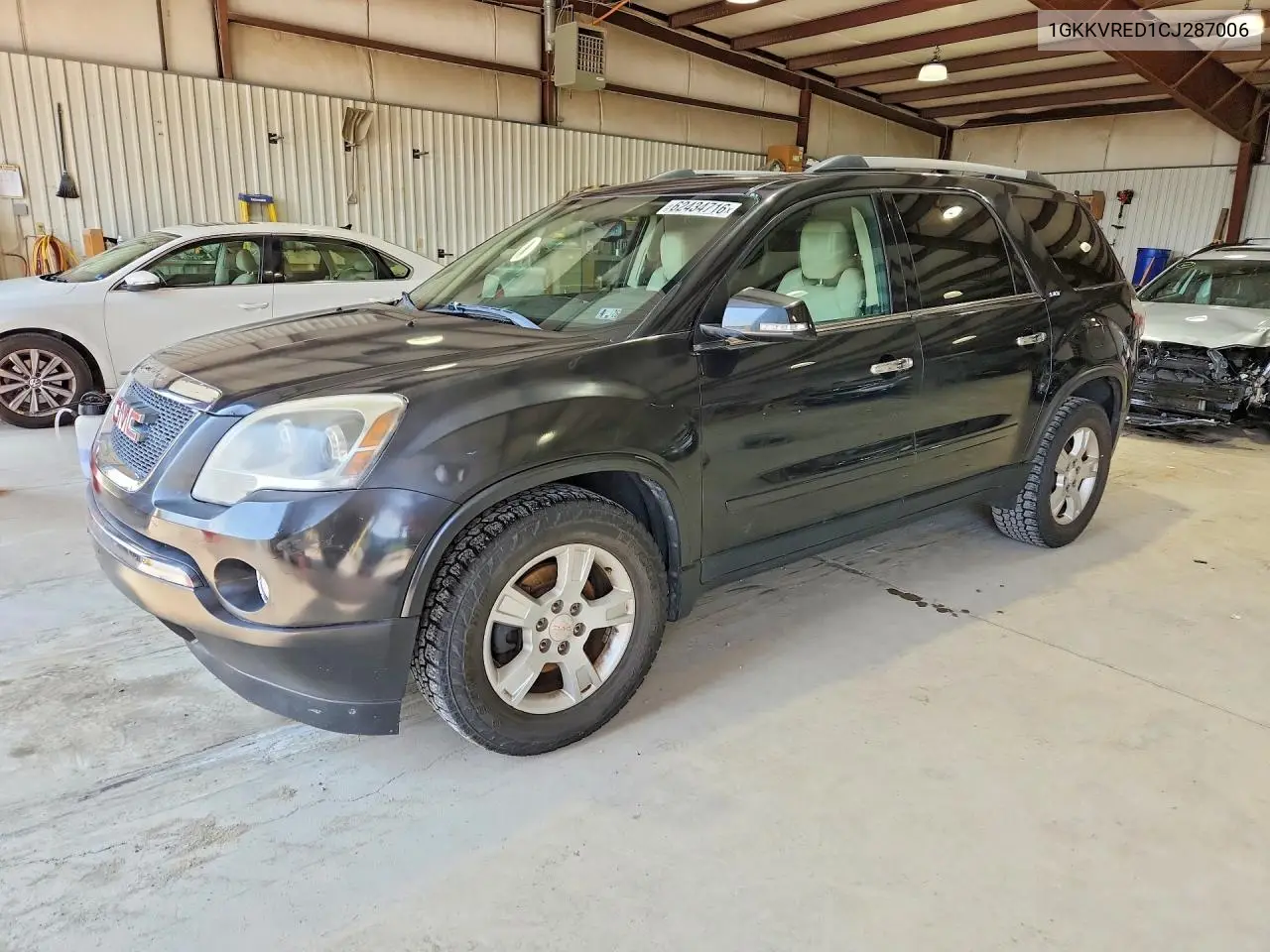 2012 GMC Acadia Slt-1 VIN: 1GKKVRED1CJ287006 Lot: 62434716