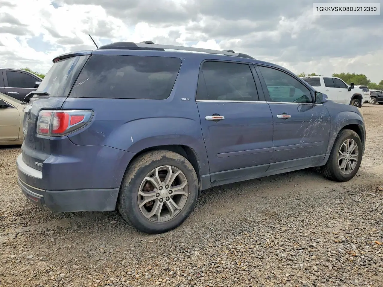 2013 GMC Acadia Slt-2 VIN: 1GKKVSKD8DJ212350 Lot: 59871116